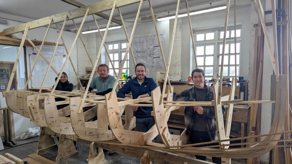 British wood boats Boat Building Academy