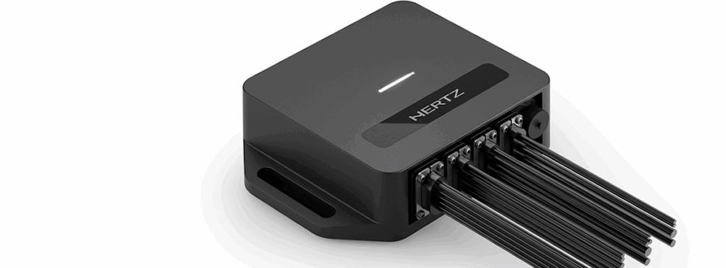 a stereo platform unit from Hertz Marine, it's a black box with multiples wires and is the Capri Hbb which hides away in boat designs