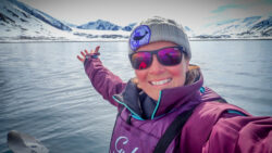 Katherine Knight in Svalbard